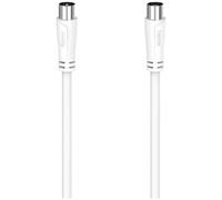 Hama 205051 SAT Cable Coax plug/socket 20 m White