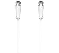 Hama 205065 SAT Cable 1x F plug - 1x F plug 5 m White