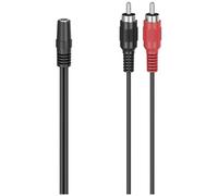 Hama Adapter Cable Jack 3.5 Mm F/2 RCA M
