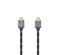Hama 00205239 HDMI cable 2 m HDMI Type A (Standard) Black, Grey