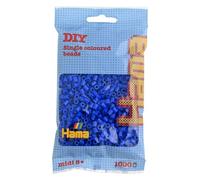 Hama 207-08 Beads - Blue (1000 Midi Beads)
