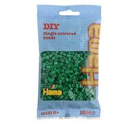 Hama 207-10 Beads - green (1000 Midi Beads)