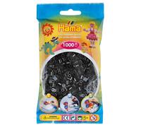Hama 207-18 Beads - Black (1000 Midi Beads) (US IMPORT)