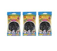Hama 207-18 Black Midi Beads 3000 pcs (3x1000pcs)