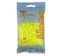 Hama 207-34 Midi Bead, Neon Yellow
