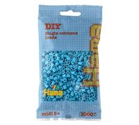 Hama 207-49 Beads 1,000 Bead Refill Bag - Azure Blue