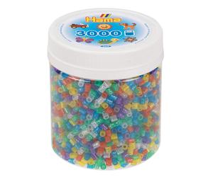 Hama 209-54 3,000 Midi Beads-Glitter Mix, Multicolour, One Size Sing (US IMPORT)