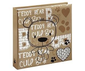 Hama 2174 Bernd Memo Album for 200 Photos, Brown, 10 x 15 cm