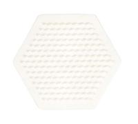 Hama 223 Midi - White Pegboard - Small Hexagon