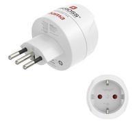 Hama 223484 Travel adapter Swiss Italian Brazilian Type J L N 3-pole