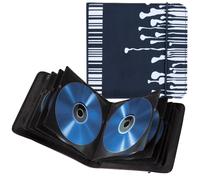 Hama 24 CD Bag Wallet for 24x CD DVD Blu-Ray Disc Case Storage