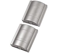 Hama 2x Cable Duct Silver Wall Cable Tunnel Cable Strip System TV HiFi PC IT
