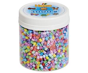 Hama 3,000 Midi Beads - Pastel Mix