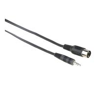 Hama 3.5mm Jack to 5-pin DIN Plug 1.5m Stereo 5-pin Diode Adapter Cable