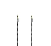 Hama 3.5mm Male to Male Stereo Audio Cable, Gold Plated, 1.5m