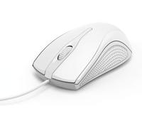 Hama 3 Button Optical Wired Mouse | Plug and Play via USB-A | With Scroll Wheel