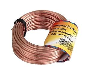 Hama 30721 Speaker Cable 2 x 0.75 mm 10m