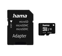 Hama 32GB microSDHC Memory Card Class 10 UHS-I 80MB/s + Adapter