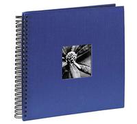 Hama | 36 x 32cm Fine Art Spiral Album | 50 Black Pages | Blue