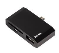 Hama 3In1 Micro-USB OTG Adapter SD USB Stick Card Reader Kit For Handy Tablet PC