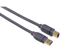 Hama 3m USB 3.0 USB Cable USB A Plug to USB B Plug Data Cable Printer Cable
