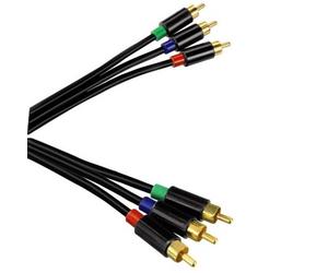 Hama 3M Yuv Cable RGB Component HDTV for LCD Plasma LED Projector HD TV