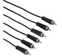 Hama 3m YUV Coax Cable RGB Component 3x Cinch for LCD Plasma LED Projector HD TV