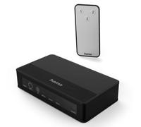 Hama 3X1 4K-Hdmi Switch With Remote Control 3 Inputs 1 Output Aluminium