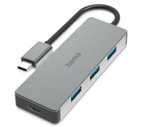 Hama 4-Port Usb-C 3.2 Gen2 Hub - 3X Usb-A 1X Usb-C Aluminium
