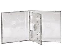 HAMA 44752 DOUBLE CD JEWEL CASES, 5 PACK