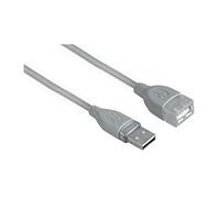 Hama 45040 USB Extension Cable Grey, 3.0m