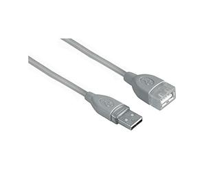 Hama 45040 USB Extension Cable Grey, 3.0m