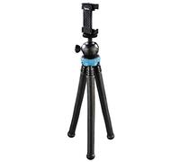 Hama 4607 |"FlexPro" Tripod for Smartphone, GoPro and Photo Cameras, 27 cm | Blue