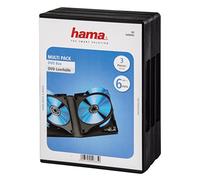 Hama DVD Box 6 Black Pack - 3 pieces 6 discs