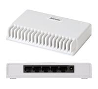 Hama 5-Port Network Switch LAN Distributor Hub Fast Ethernet 10/100 RJ45