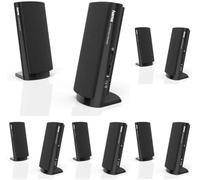 Hama 57139| E 80 Active PC Speaker, Black (Pack of 5)