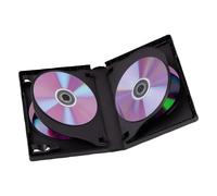 HAMA - 6 Box DVD Jewel Cases Black 3 Pack