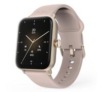 Hama 6010 Inch GPS Smart Watch (Sports Watch, 1.65 Inch TFT Screen, Call Answer, Siri/Google Voice Control, IP68/3 ATM Waterproof), Rose Gold