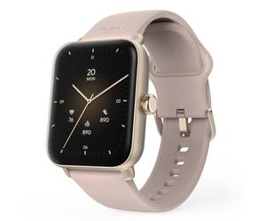 Hama 6010 Smart Watch, Rose/Rose Gold | Integrated GPS Smart Watch, Sports Watch, 1.65 Inch TFT Screen, Call Answer, Siri/Google Voice Control, IP68/3 ATM Waterproof