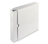 70mm Spine 4D Ring Binder with Slipcase White