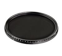 Hama 79152 | Vario gray filter, double coating, for 52 mm photo camera lenses, ND2-400, Black