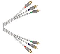 Hama 79916 3m RGB Component YPbPr Video Cable 3-Unit Gold RCA Male 75 Ohm