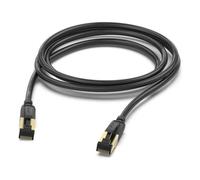 Hama 8 S/FTP Patch Cable Network Cable Black 3m
