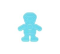 Hama - 8208 Pegboard Transparente, Motivo Ragazzo per Beads Maxi (US IMPORT)