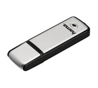Hama "Fancy" USB Flash Drive, USB 2.0, 16 GB, 10 MB/s, black/silver
