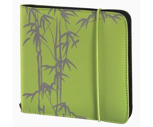 Hama 95668 Up to Fashion Nylon Case for up to 24 CDs/DVDs - Green