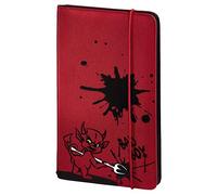 Hama 95672 Up to Fashion Nylon Case for up to 48 CDs/DVDs - Red 'Devil'