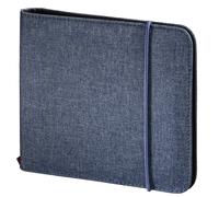Hama 95681 Wallet case 24 discs Blue