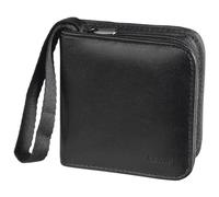 Hama Memory Card Case 12 Slots Faux Leather Black