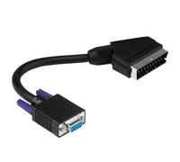 Hama Adapter Scart Cable to VGA Cable 15-pin for PC Monitor TV Projector DVD etc